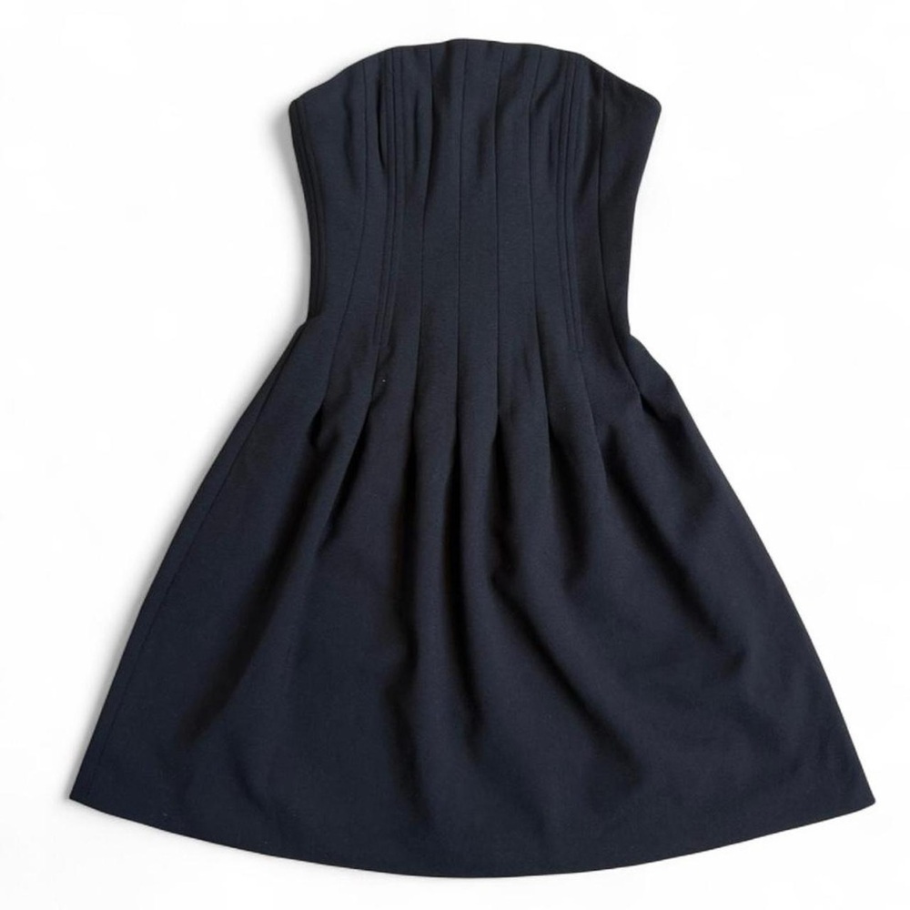 Elegant Black Strapless Dress